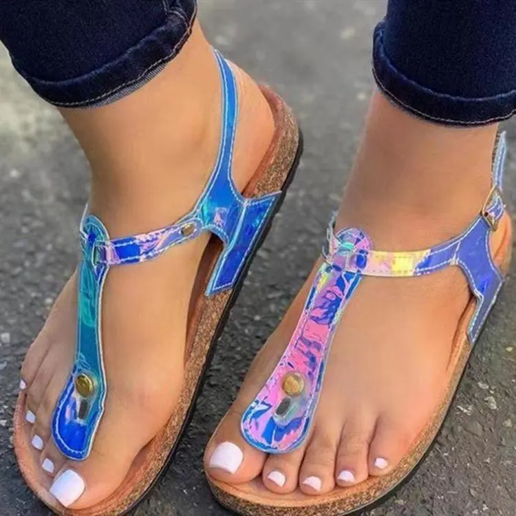 

lace sandals female beach flip flops casual pu shoes women slippers casual fashion designers luxury comfortable flat sandals, 3color