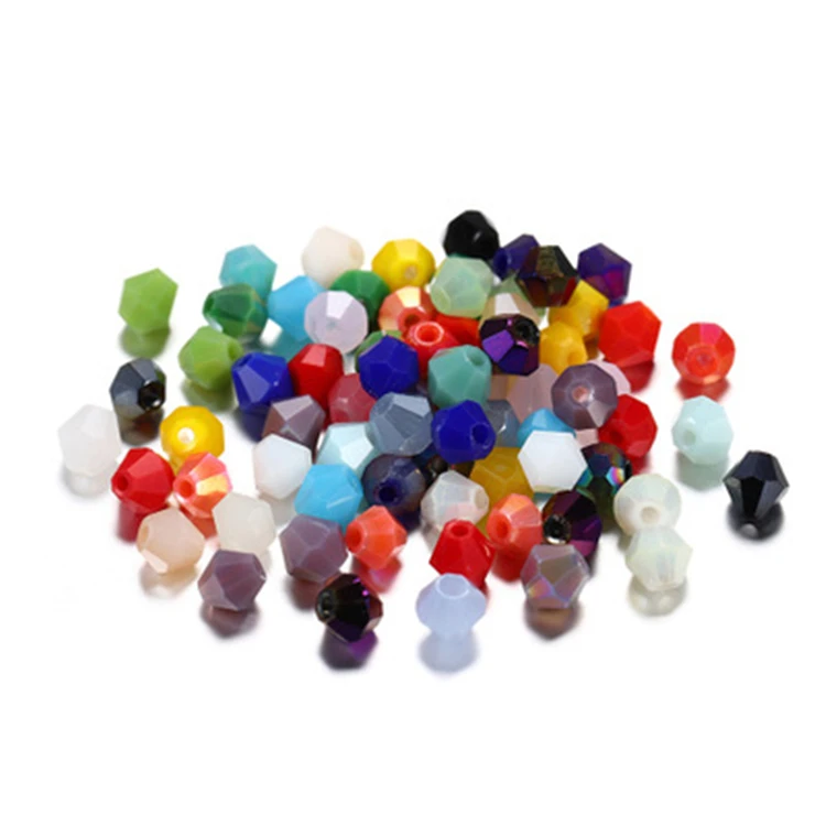 

Wholesale 200 PCS Pure Color Glass Crystal  Seed Beads For Bracelet Jewelry Making Accessories