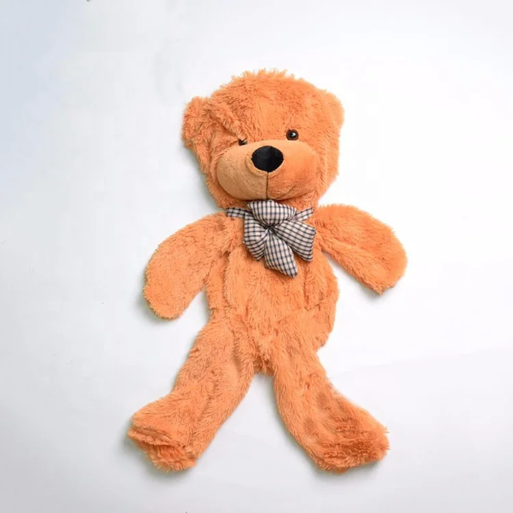 Wholesale Unstuffed Teddy Bear Skins Plush Animal Skin Without Stuffing