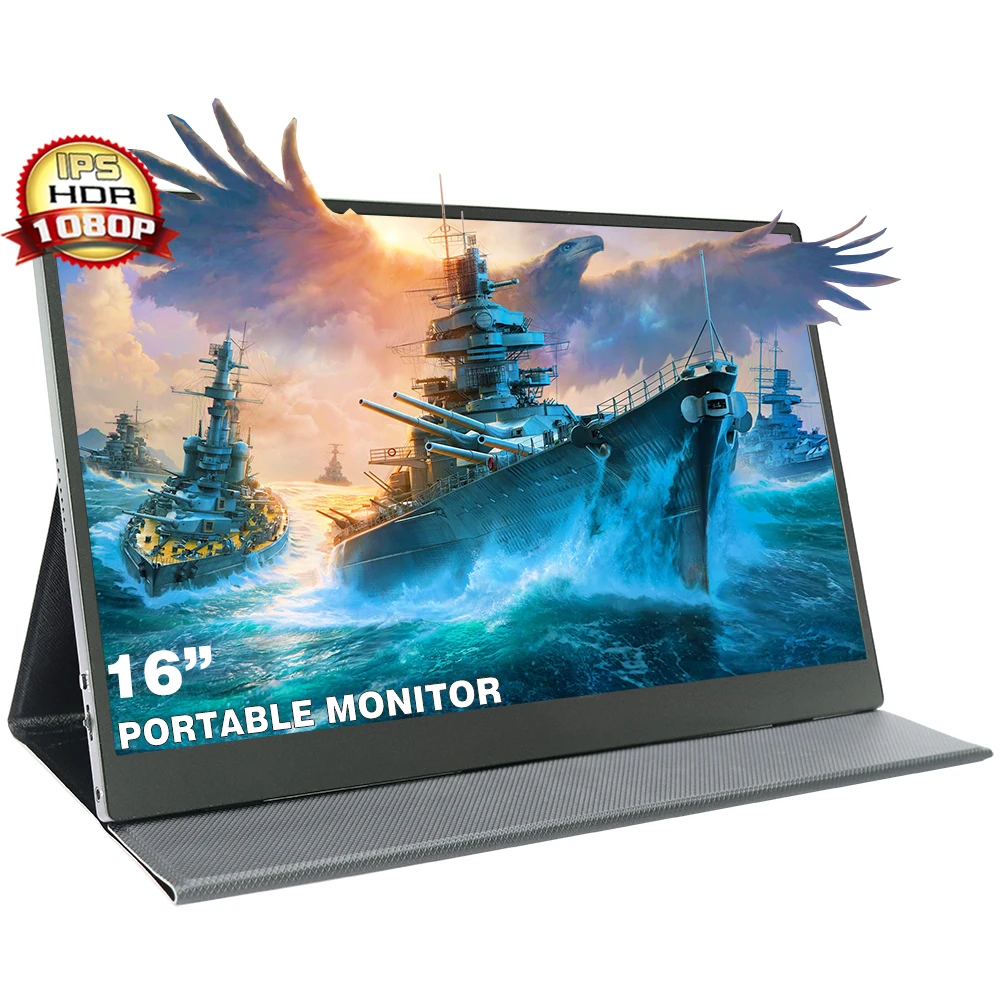 

Sibolan China Hot Sale Cheap 16 inch portable monitor type-c usb Gaming Monitor with Resolution 1080 for ps5 monitor for laptop