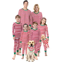 High Quality Christmas Families Pajamas for The Kids Teens and Adults Christmas Cotton Pajamas Ready To Ship