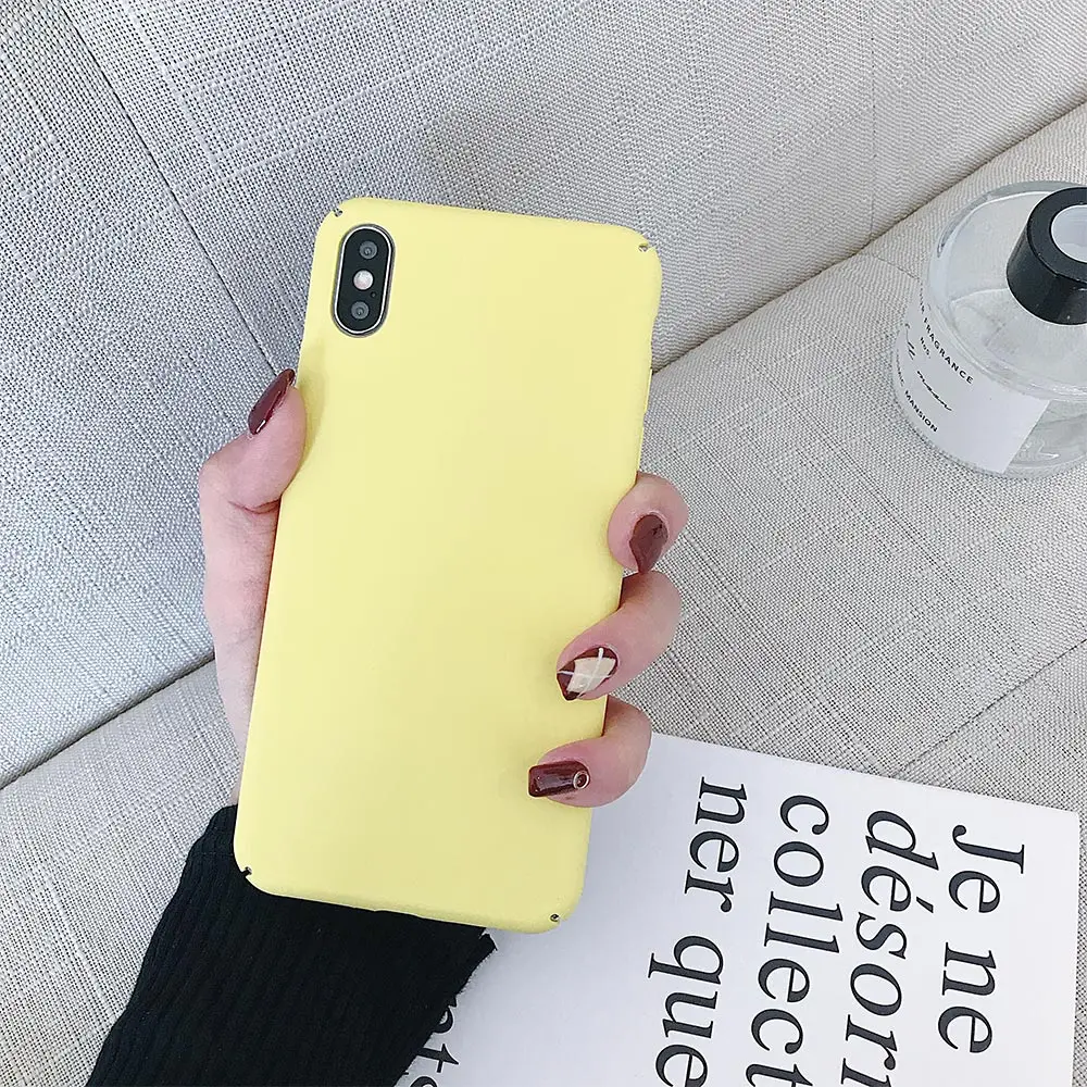 

Free Shipping Colorful Anti Knock Hard Case For Samsung A50 Full Cover Mobile Phone Case, 4 colors