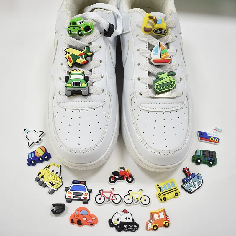 

Wholesale Vehicle Sneakers Charms for Nike Air Force 1 Shoes Buckle of Cars Cartoon Accessories Shoes Decorations