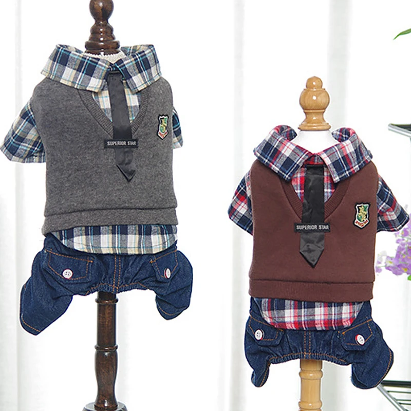 

Custom Logo Pet Shirt Striped Coats Pet Apparel Dog Clothes, Gray