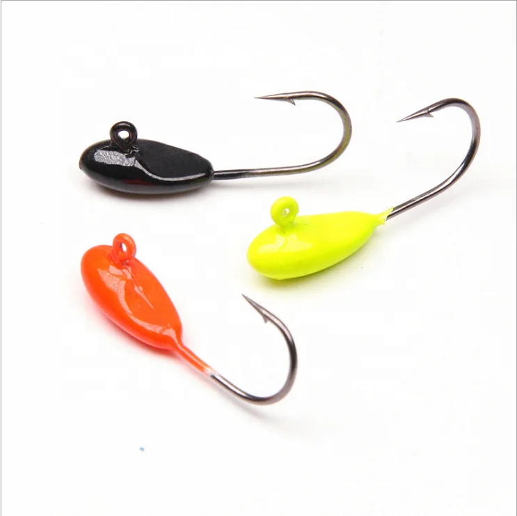 

Jig Head Fishing Hooks 1.3g Mini Lead Jig Head Ice Bass Carp Fishing Jig Soft Lure Winter Ice Fishing Accessories