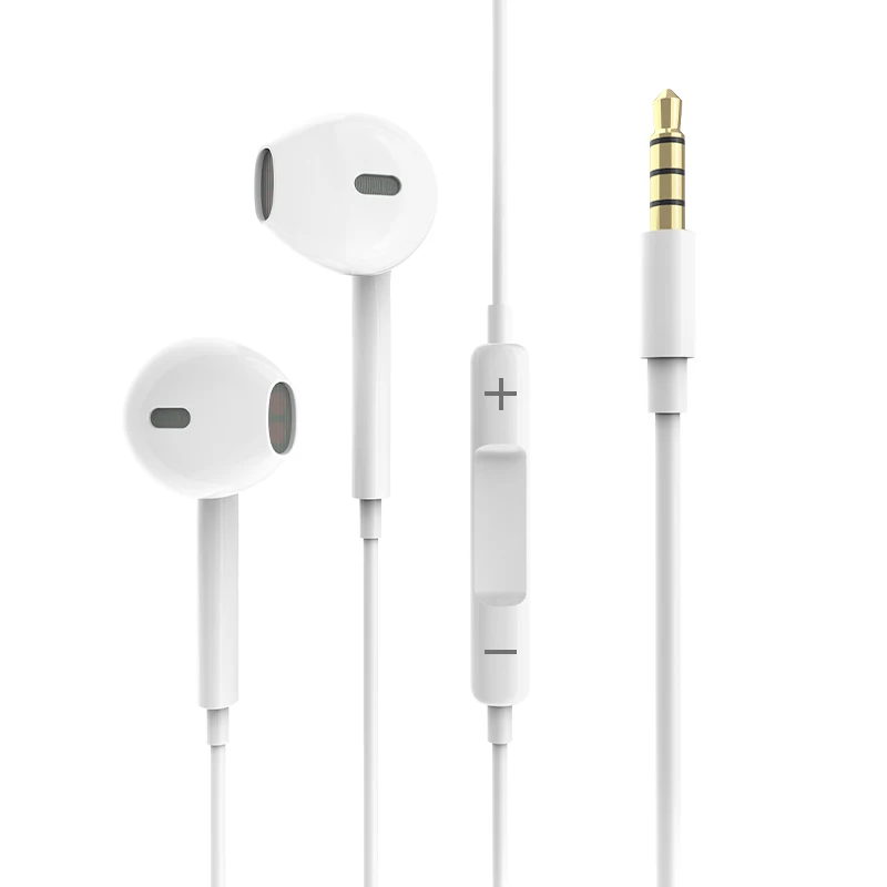 

Wholesale Noise Cancelling Sport Stereo Metal Bass Wired Headphones With Microphone 3.5Mm Braided fingerprint touch control ear