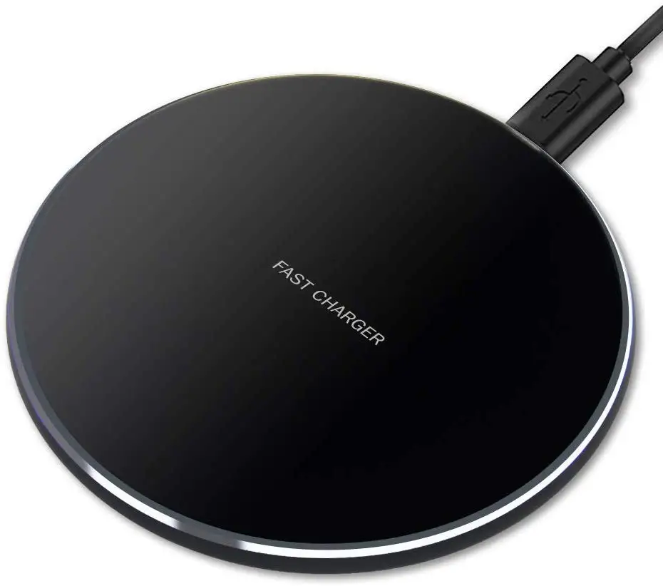 

New mobile phone wireless charging fast charge 10W round wireless charger