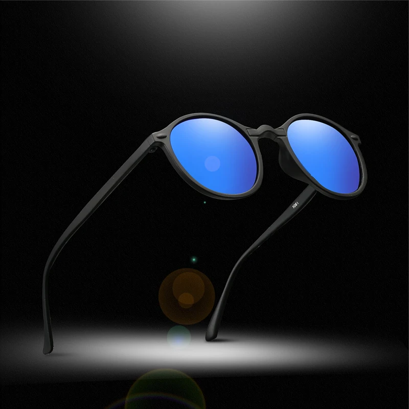 

Night Vision vintage Polarized Sunglasses Men Women Small Round Yellow Sun Glasses Driver Night Driving UV400 Eyewear