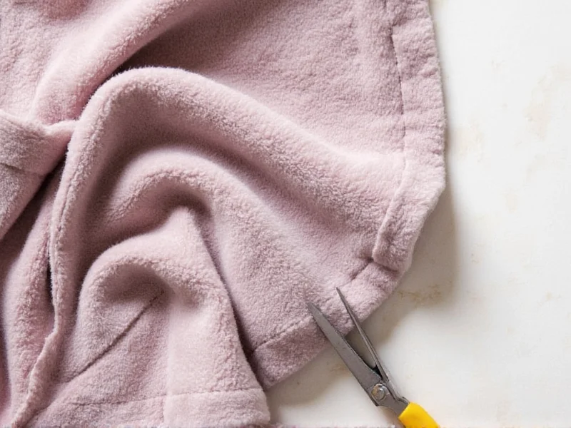 DIY Fleece Blanket: No-Sew Method in 60 Minutes