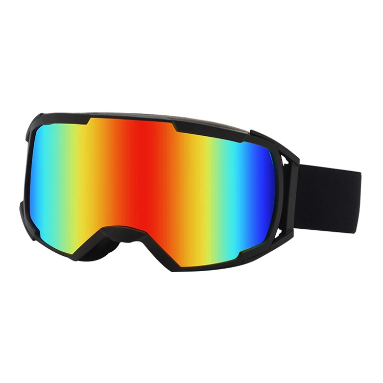 

Soft TPU frame impact resistant safety glasses off-road ski double goggles for outdoor sports