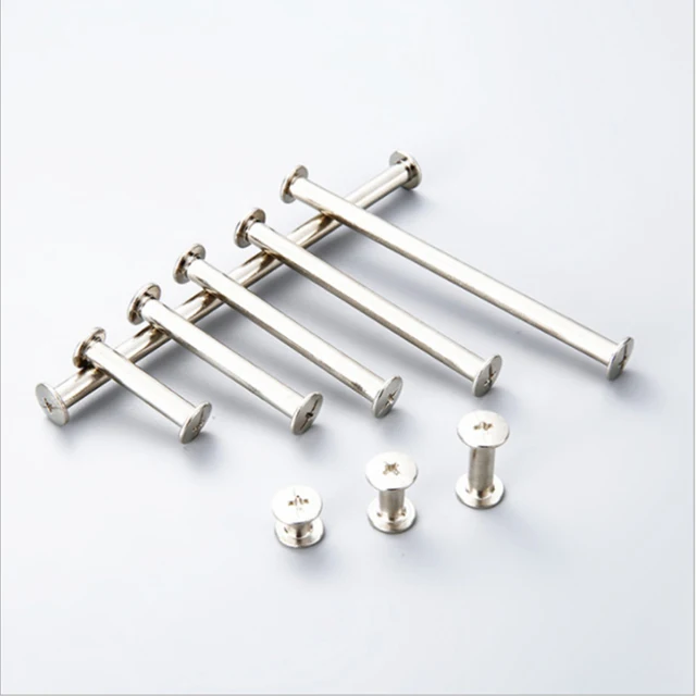 Stainless Steel Pair Lock Screw Mother Rivet Butt Screw Nail Master