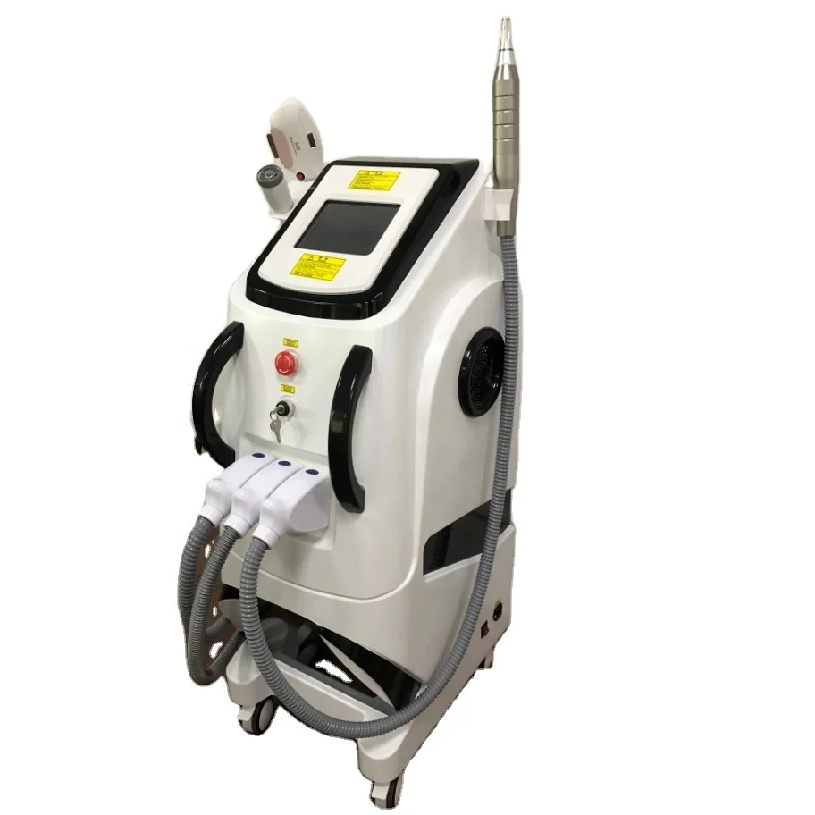 

360magneto-optic Hottest 3 in 1 elight ipl opt shr rf nd Yag Laser Tattoo removal/hair removal machine Lowest price wholesale