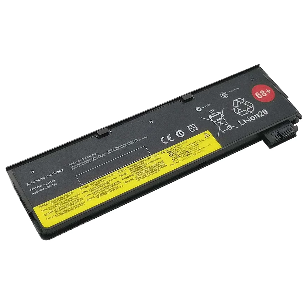 

Replacement 68+ 4400mah 6 Cells 10.8V Laptop Li-ion Battery for Lenovo ThinkPad L450 L460 L470 P50S T440 T440s T450 T450s T460, Black