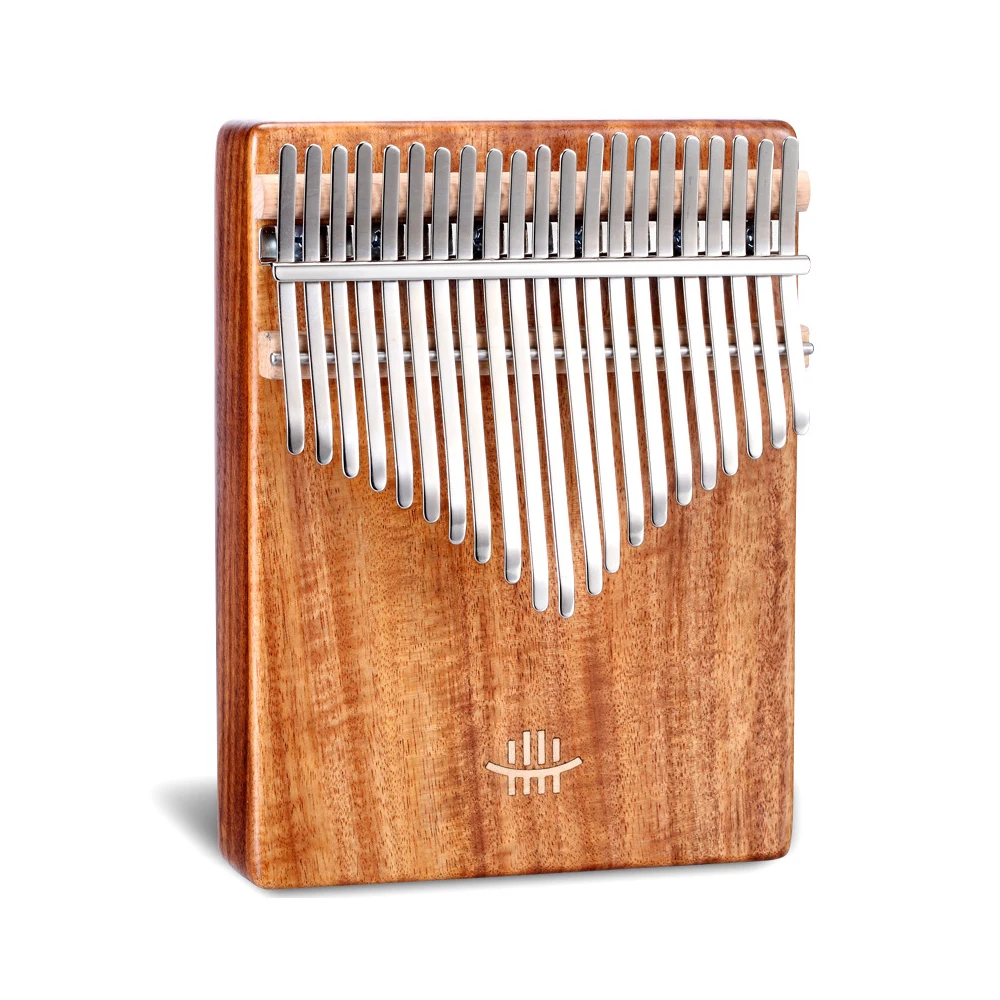 

2020 NEW design kalimba 21 key thumb piano koa solid wood, Natural