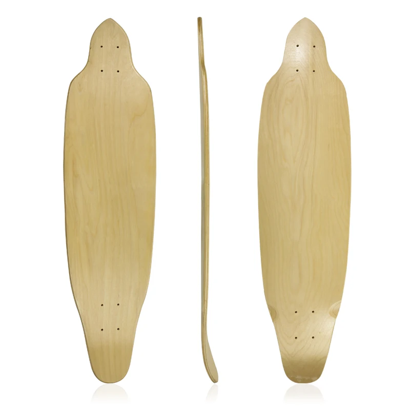 

Wholesale 36 inch 7-layer northeast Maple blank custom large fish board cruiser skateboard deck