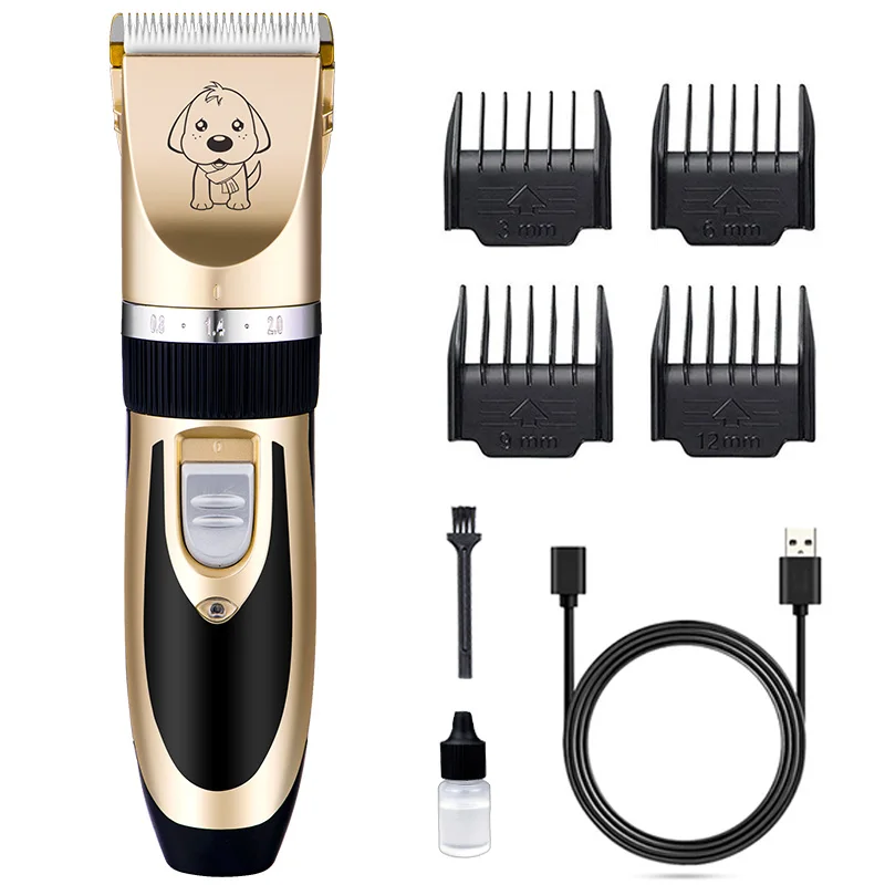 

The best-selling professional rechargeable pet cat and dog hair trimming tool can be customized