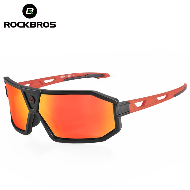 

ROCKBROS Polarized Cycling Glasses 2021 Wholesale Outdoor Sports 100% Sunglasses For Cycling Glasses Custom