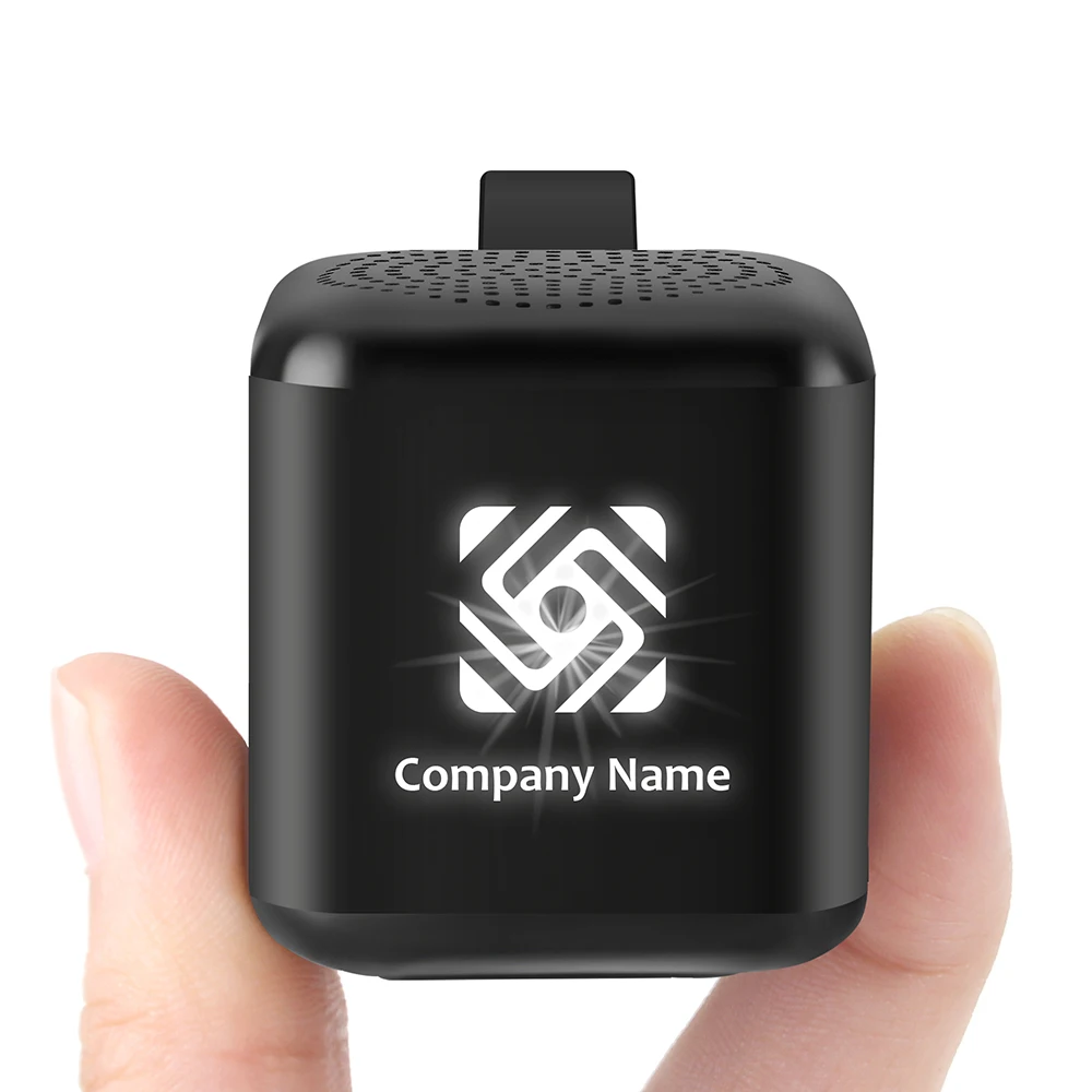 Cute Light Up Logo Design Portable Music Mini Bluetooth Speaker For Mobile Phones - ANKUX Tech Co., Ltd