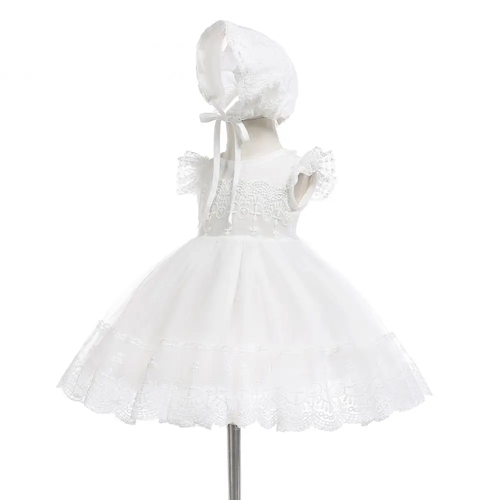 Wholesale Baby Christening Gowns Infant Baby Girl Dress Baptism for Little Girl Clothes Summer Dresses for Baby Girl Wedding
