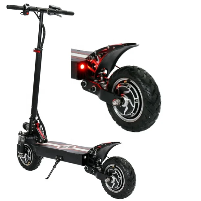 

Most attractive alloy frame dual moters 4 suspension 48V folding electric scooter balance sharing
