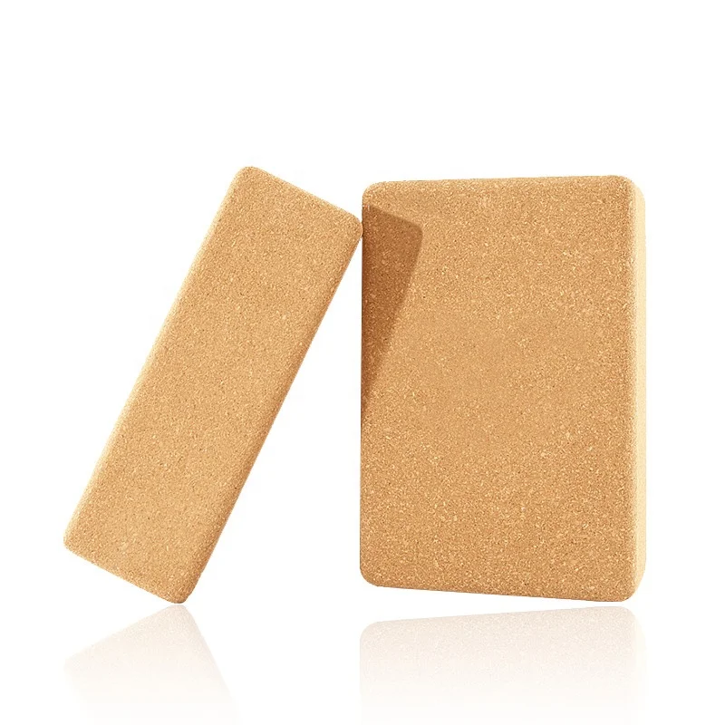 

Factory Supply Yoga Block Logo Lightweight Wooden Brick for Home Exercise