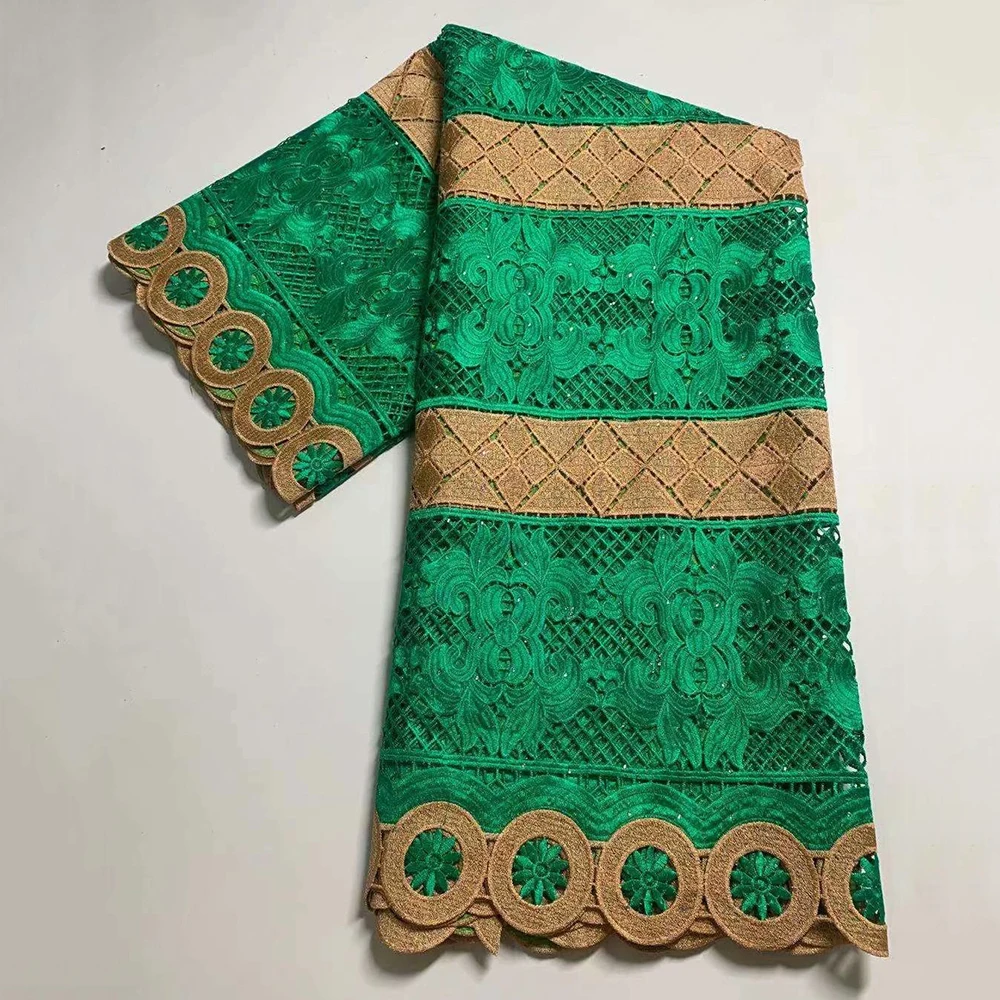 

Party Wedding Lace Dress Beautiful Embroidery High Quality Women French Guipure Lace Fabrics