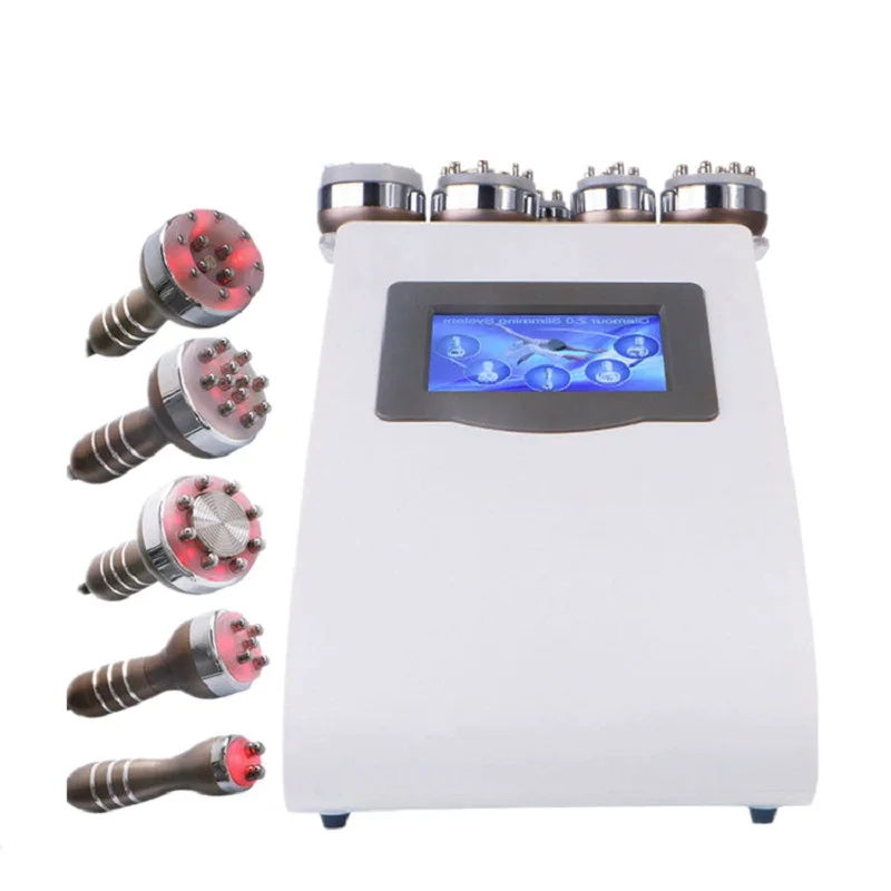 

2020 Upgraded Version 5 in 1 Vacuum Laser Radio Frequency RF 40/80K Cavi Lipo Slimming Ultrasonic Cavitation Machine For Spa