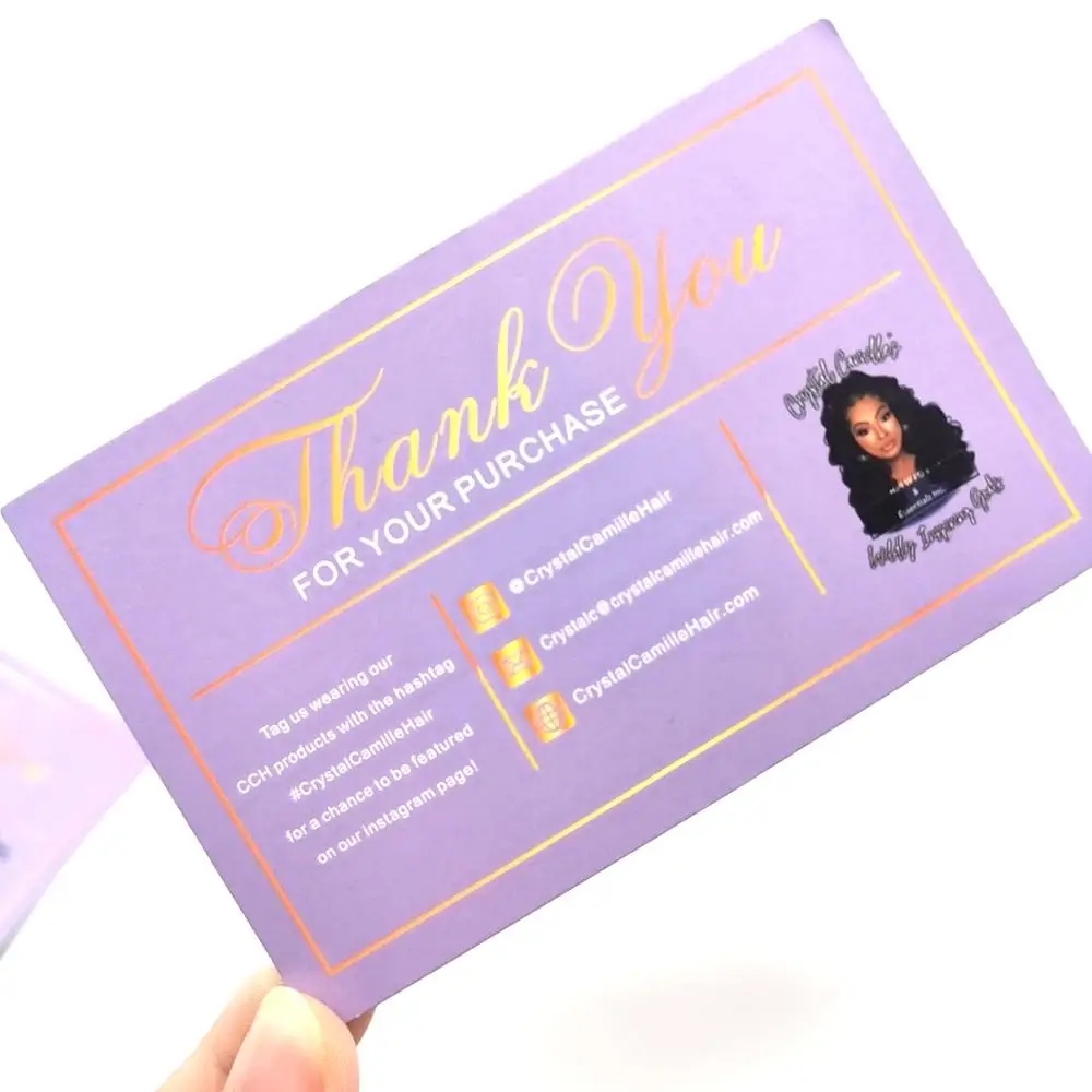 
High quality customized business paper card printing / greeting card / thank you card / postcard 