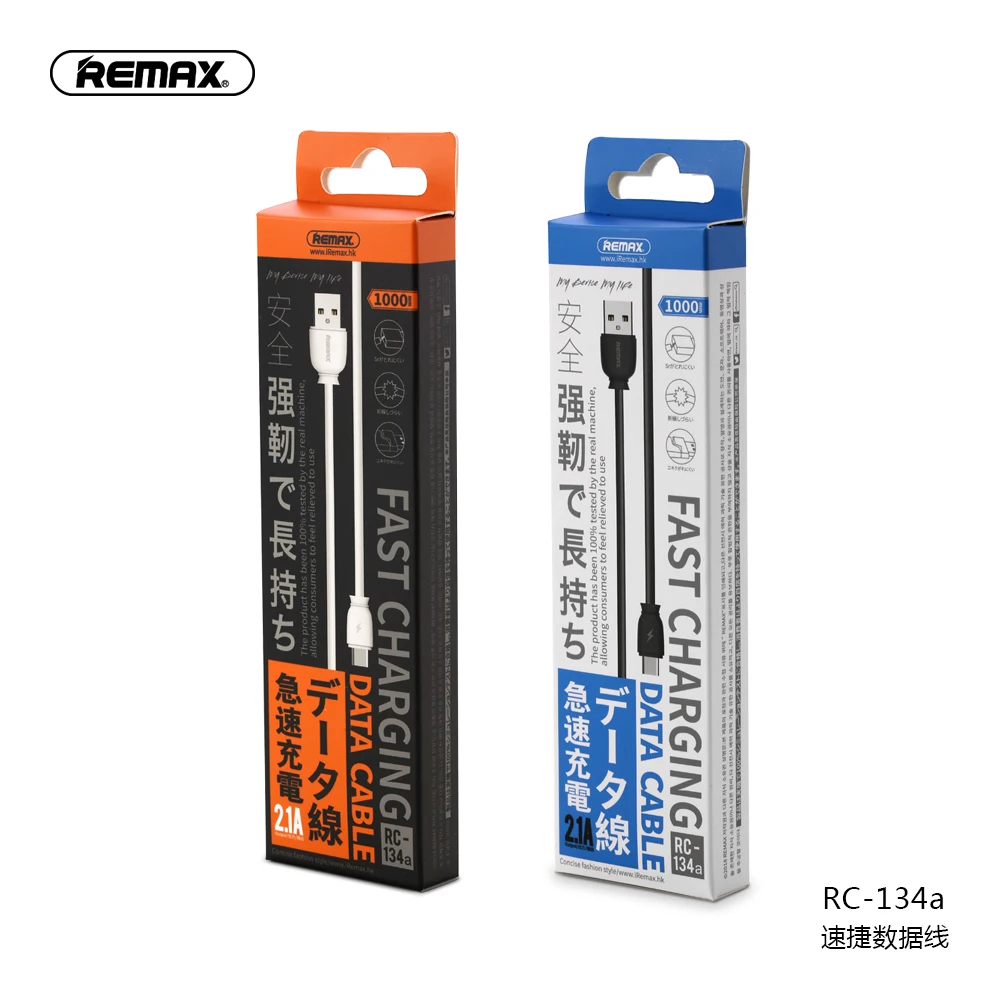

Remax PVC data cable 1M for Android super quality ISO Micro Type - c for RC-134a