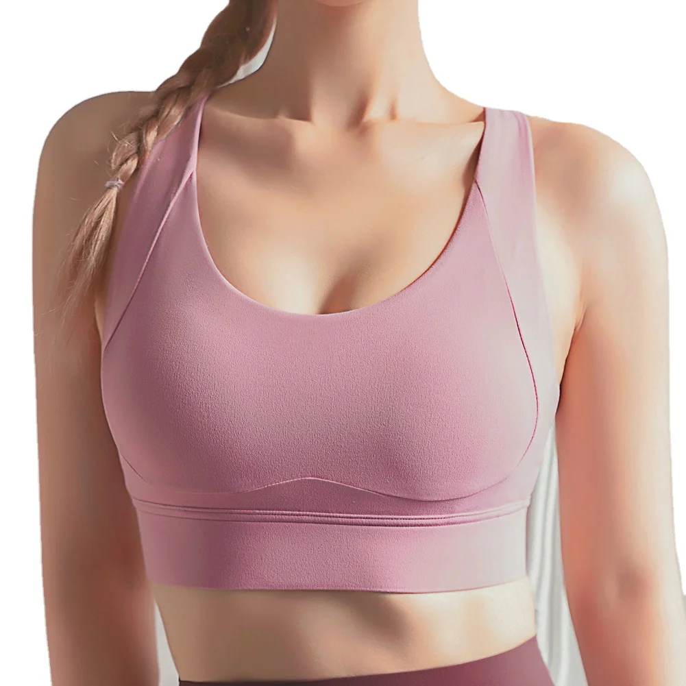 

Sports Bra Yoga Tops Women Gym Active Running Workout Walking Pad Tank Tube Crop Top, Customized colors