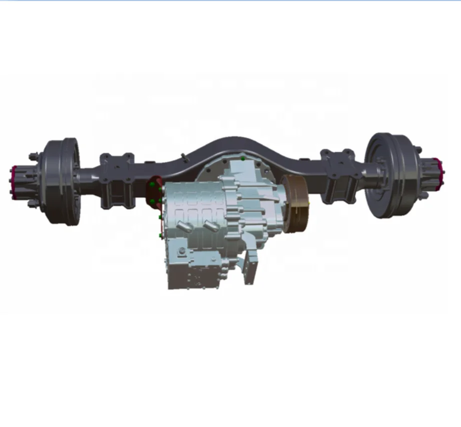 110KW electric motor driving rear axle for 4.5-6T Electric truck Electric mini bus Electric pick-up