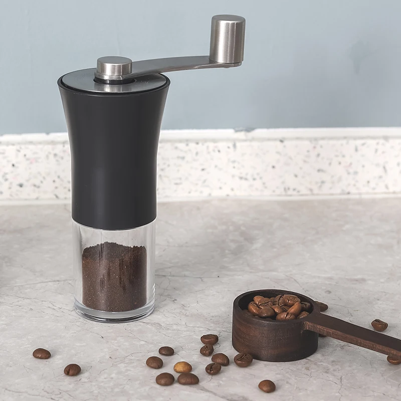 

molino de cafe Cheap Hand Coffee Bean Grinder portable conical ceramic burr espresso cafe Mini Manual Coffee Grinder, Customized