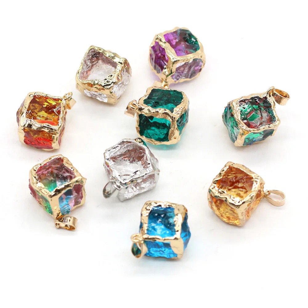 

Fashion DIY pendant necklace jewelry charm accessories natural stone semi-precious gemstone pendant