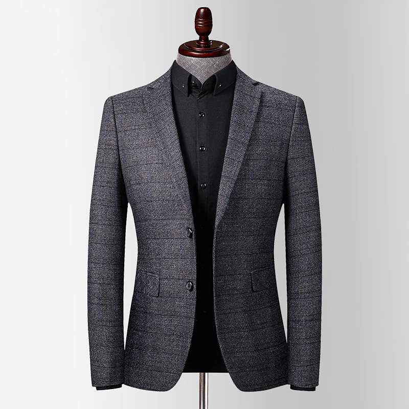Latest Design Man Coat Business High Quality Suit For Man Pocket Single ...