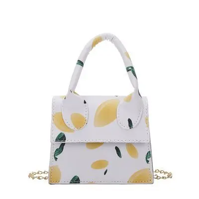 

Fashion Shoulder Bag New Trendy Print Cow Leaf Pattern Simple Messenger Womens Mini Cow Printhandbags