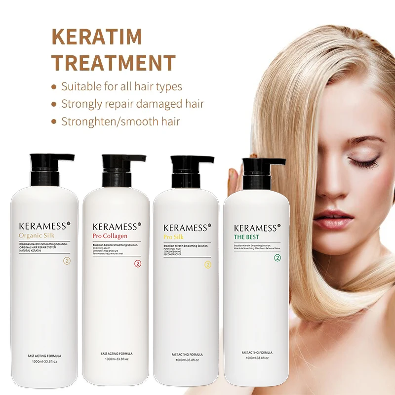 

Professional Brazilian Blowout Keratin Treatment For Hair Straighten