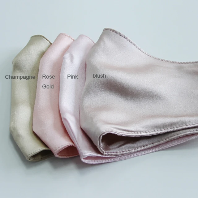 
BOOOGE Reversible Natural Pure Breathable Fabric Reusable Silk Mouth Muffle Cover 