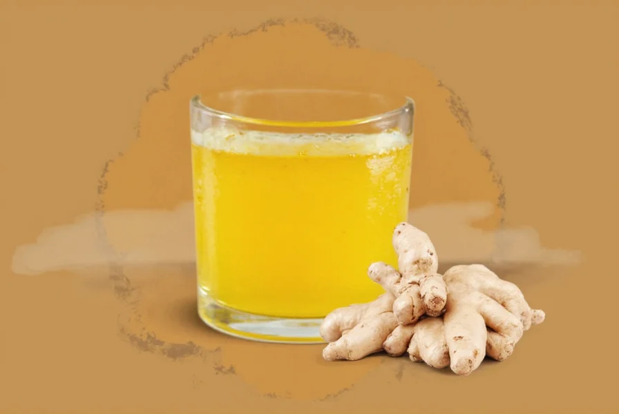 Fresh ginger root and turmeric root prepared for making wellness shots