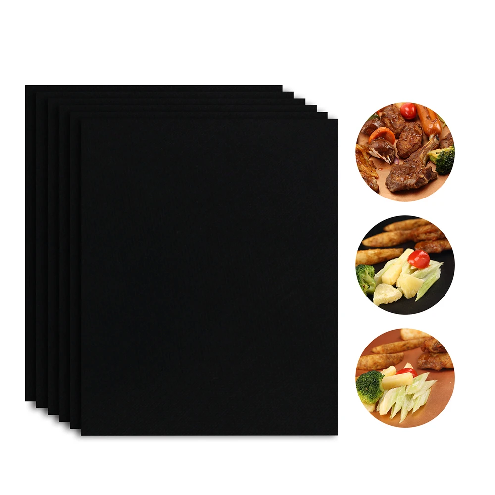 

Grill Mat Non-Stick Cooking Sheets Reusable and Easy Cleaning Outdoor BBQ Barbecue mat