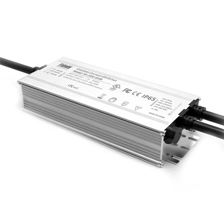 150W Constant Current 0-10V dimmable top brand led driver