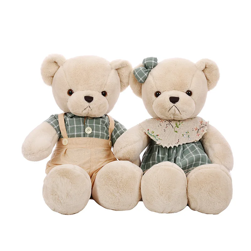 

New Design Valentine Day Gift Super Big 40cm Teddy Bears With Clothes Giant Plush Teddy Bear