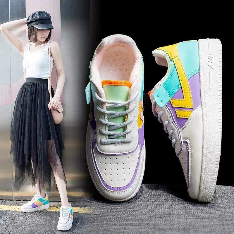 

LFZ-11 Women's fashion sneakers Flat Shoes Women Running Sneakers Casual Shoes Fashion Sneakers women's sports shoes