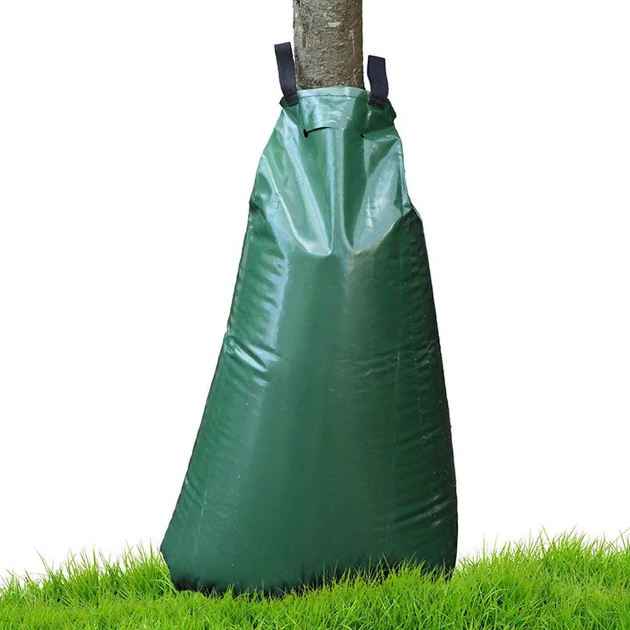 

High Durable PVC Tree Watering Bag 20 Gallons Capacity Tree Watering Bag for 5-8 hours Slow Release Irrigation Bag 20 Gallon, Green