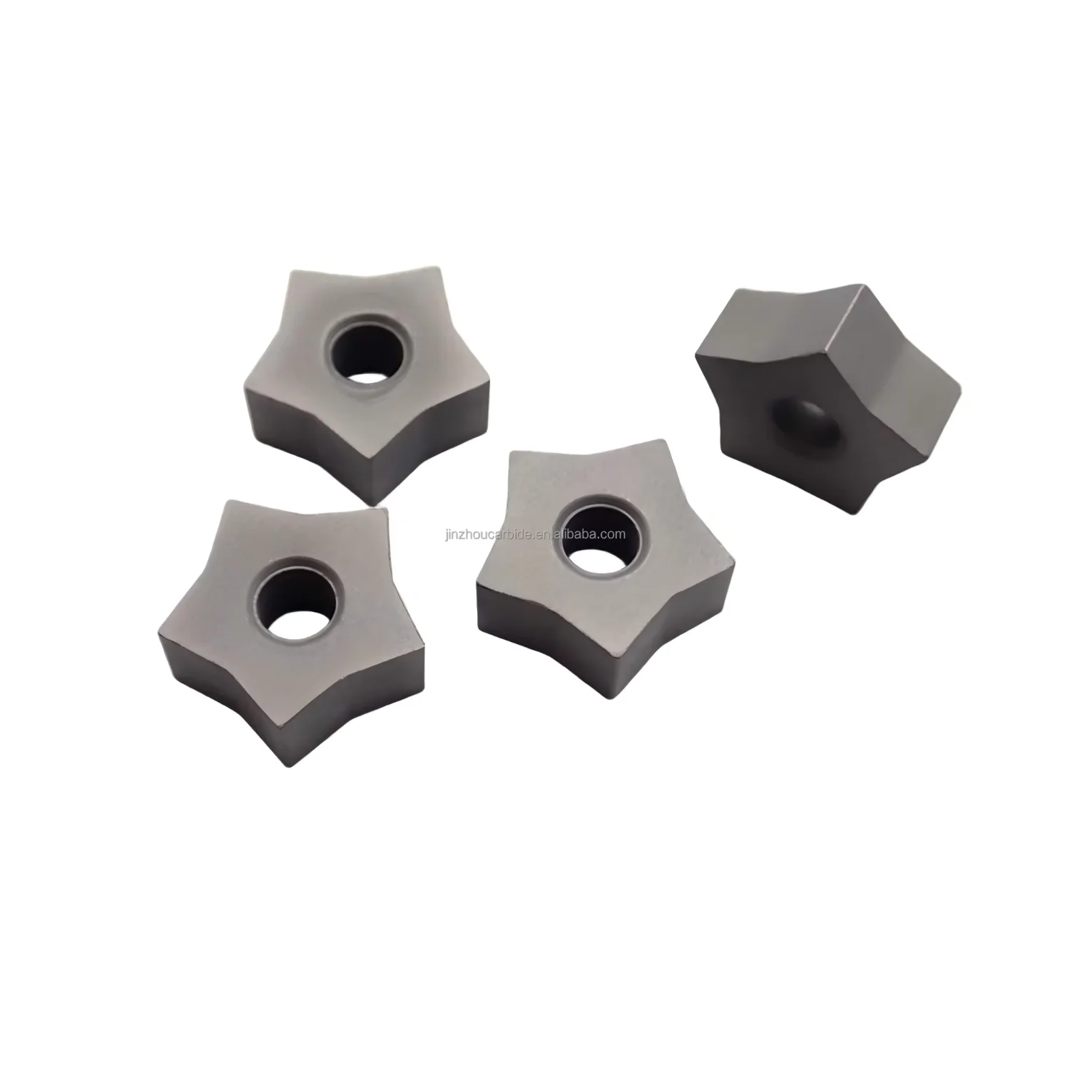 Tungsten Carbide Chain Saw Inserts Star Shape Carbide Tips for Marble Granite CNC Chain Saw Cutting K10 K20 YG6 YG8