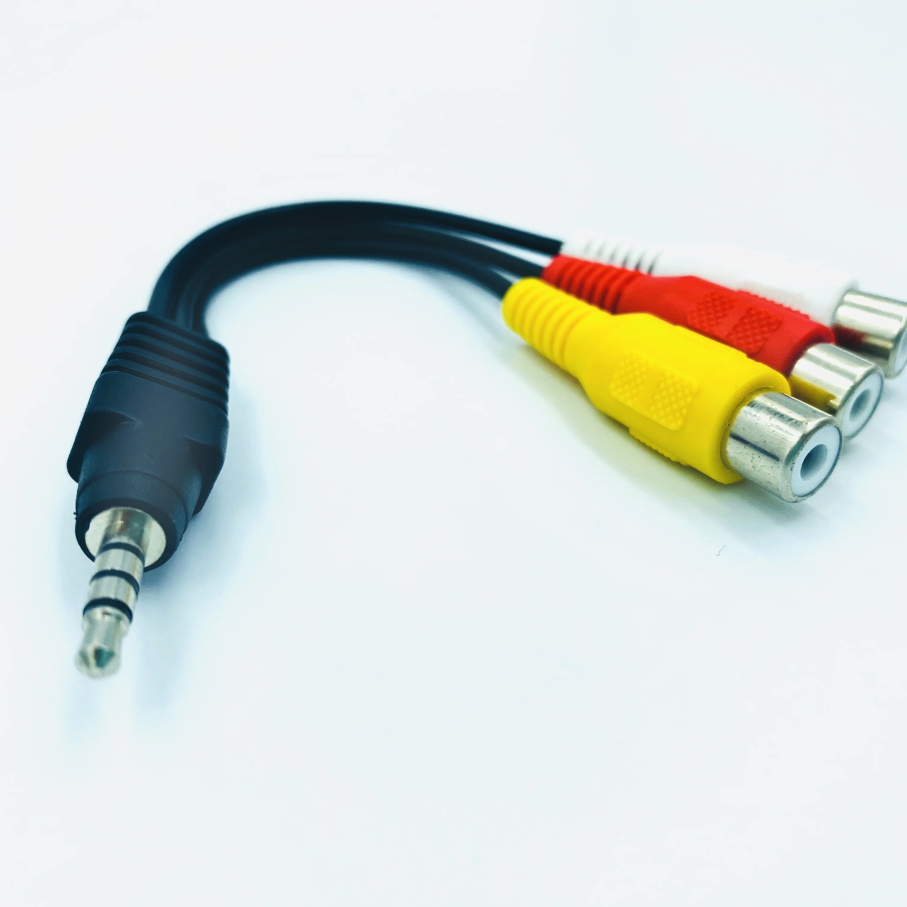 3.5mm male to 3RCA female Audio video cable - ANKUX.COM