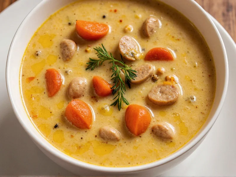 Creamy Sausage Soup Recipe: Perfect Homemade Version