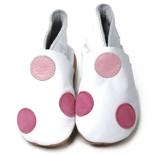 
Soft Leather Baby Shoes Suede Sole 