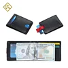custom front pocket smart quality business card holder mens luxury slim money clip billfold rfid leather wallet
