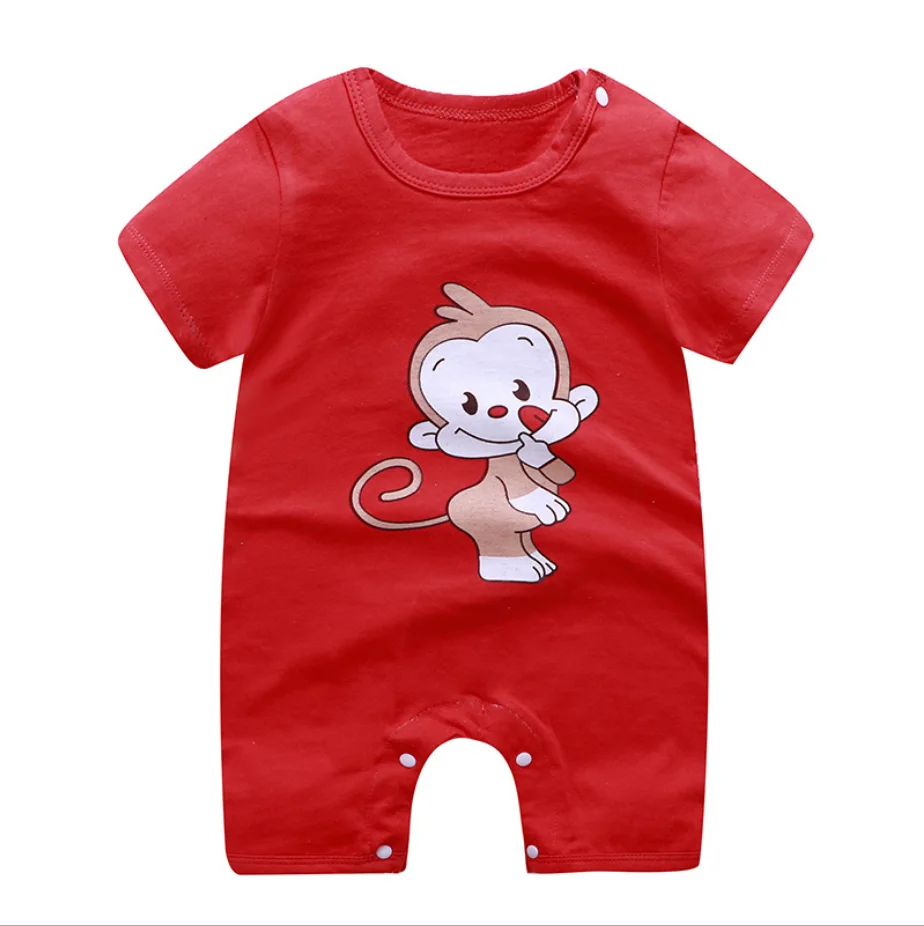 
High Quality Baby Romper Baby Newborn Infant Baby Boy Girl Short Sleeve Clothing 
