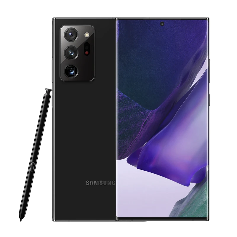 

Lowest price wholesale original S amsung Note20 U black 5G mobile phone 12GB + 256GB 6.9 inch large screen mobile phones